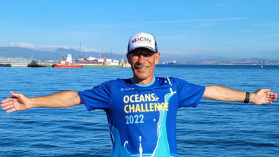 Oceans-Challenge 2022 Bernhard Nuss: 5.200 km zu Fuß und auf dem Rad